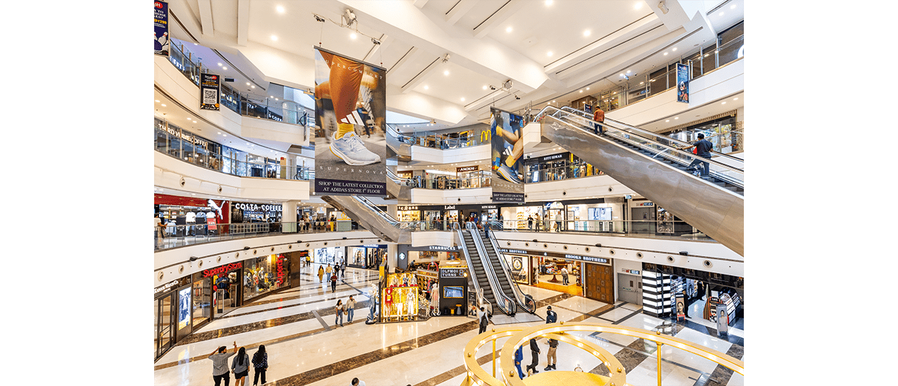 Interiors of DLF Mall of India - Noida